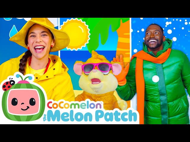 Weather Song & Dress Up With Ms. Appleberry | Learning Videos for Toddlers | The Melon Patch