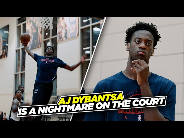 #1 Pick AJ Dybantsa was UNGUARDABLE At NBA Open Runs!