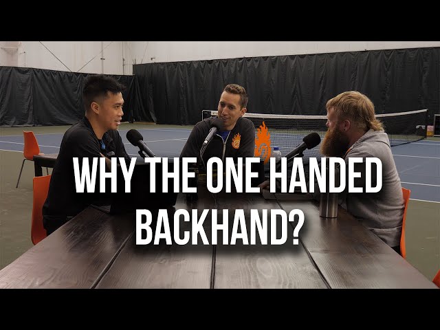 Should YOU Have A One Handed Backhand? | Shankcast Tennis Podcast Ep. 25