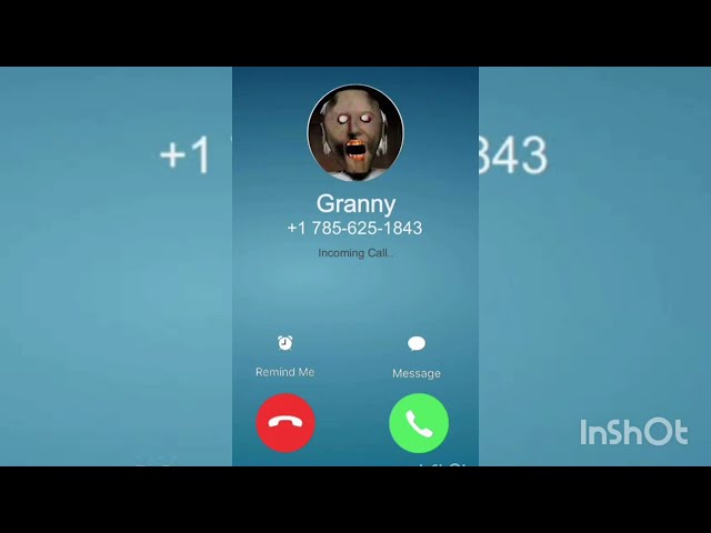 granny phone call me #creepygranny #scary #grannyattackme #scarygranny