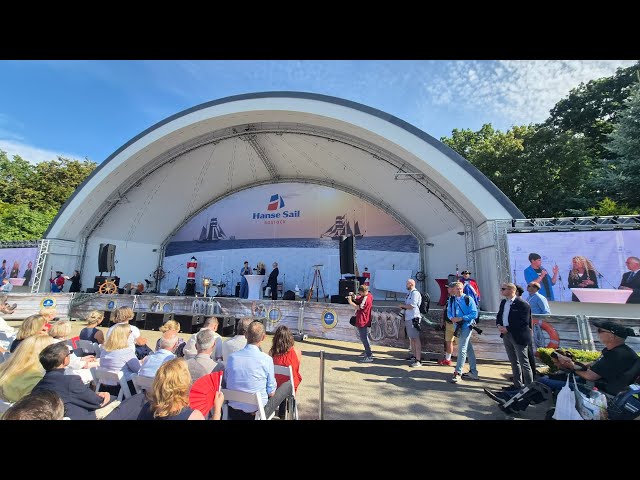Opening of the 35th Hanse Sail Rostock 08/06/2026 (Kurhausgarten Warnemünde)