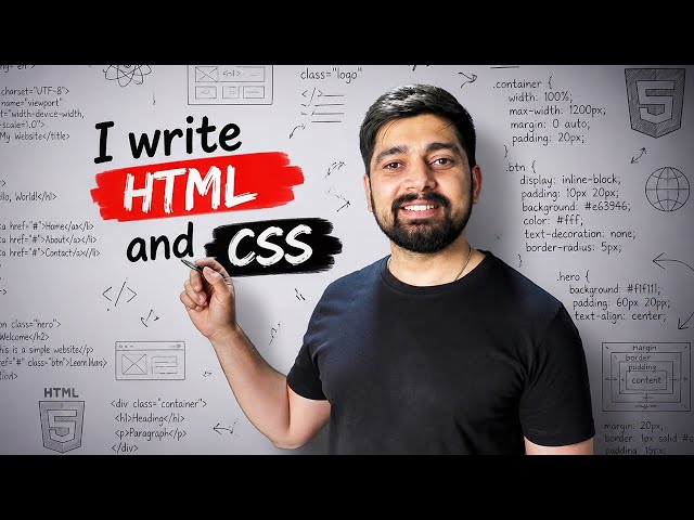 Gone are the days of writing HTML and CSS by hand
