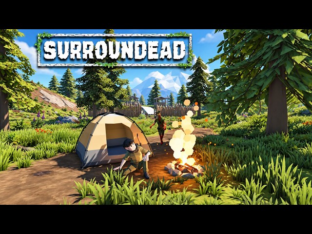This is a GREAT Open World Zombie Survival Game - Surroundead