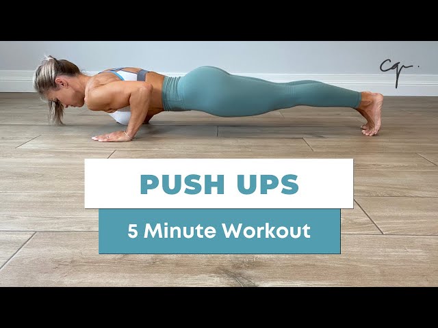 5 Minute Push Ups Workout at Home