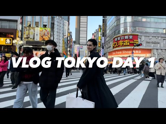 vlog day 1 tokyo -  falling in love already