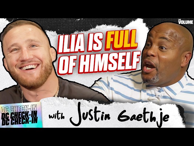 Justin Gaethje CALLS OUT Ilia Topuria on TRASH TALK before White House TITLE FIGHT | Daniel Cormier