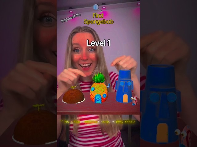 Find Spongebob #tutorial#filter#shorts#tiktok#usa#viral