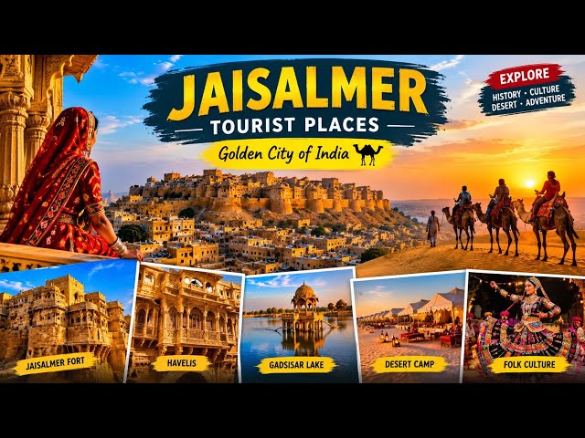 Jaisalmer tourist places | Jaisalmer complete tour guide | Jaisalmer tour package  Rajasthan 