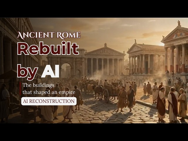What Ancient Rome Actually Looked Like — The Buildings That Ran an Empire