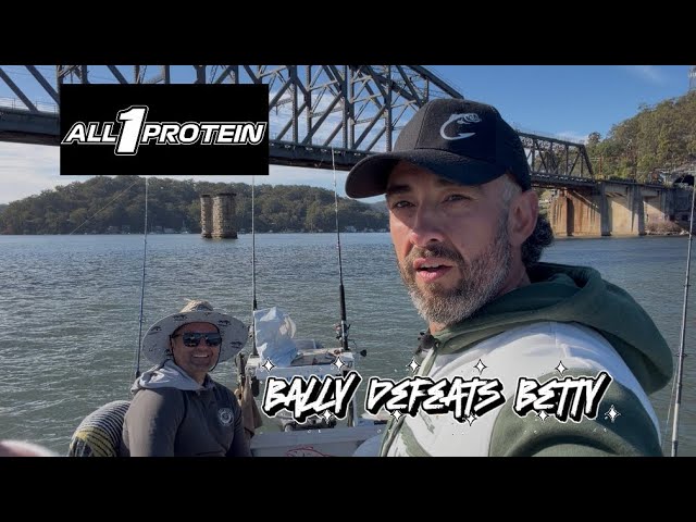Bally finally out fished Betty! Fun day. #Mulloway #thehawkesbury