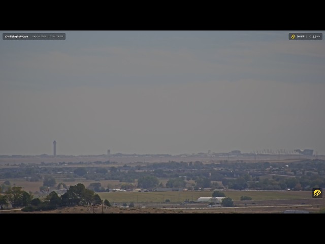 Mile High Sky Cam - Sep 16, 2026 (12:00 PM - 11:59 PM MDT)