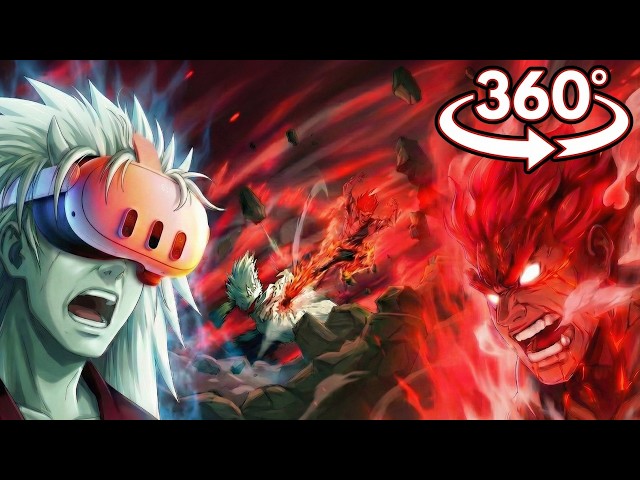 You Get Hit by NIGHT GUY 💥 | 8K 360° VR | Naruto 3D Fan Animation