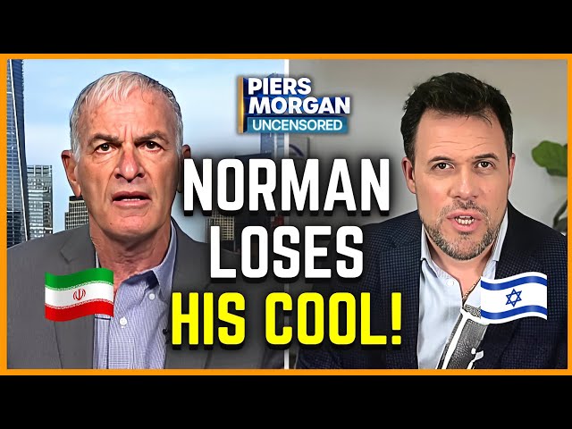 Norman Finkelstein COLLAPSES as Jonathan Conricus Lists The Facts About Iran!