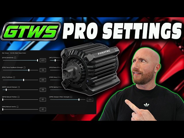Best Fanatec DD+ Settings for GT7? I Tested the GTWS Pro Setup