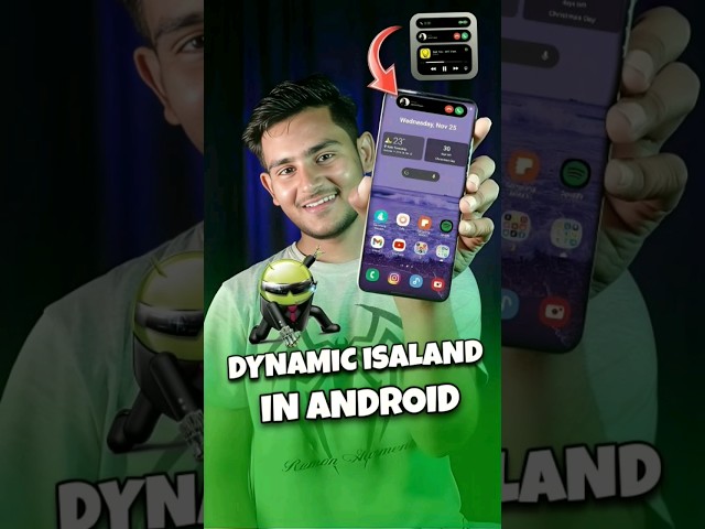 Dynamic island in Android phone #android #dynamicisland #shortvideo #shorts