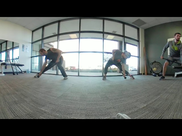 Mace Workout in 360 degrees - Virtual Reality Headset Fitness - Motion View - VR