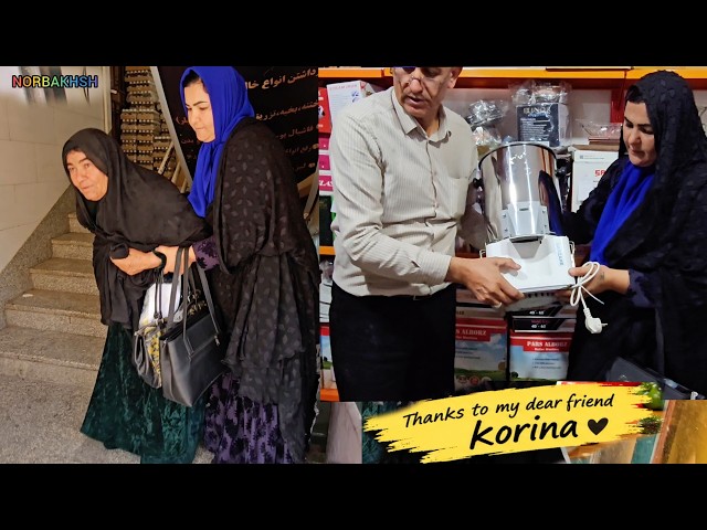 Kobra’s distress over her mother’s situation / Buying and receiving a gift from a friend #mehtab 