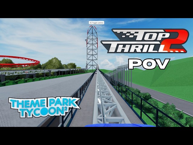 Top Thrill 2 - Official POV | Theme Park Tycoon 2 | Cedar Point