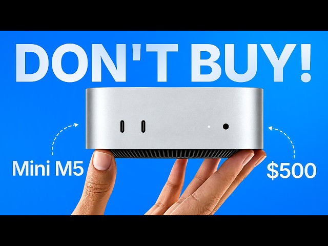 Mac Mini M5: Apple’s Next Big Mistake?