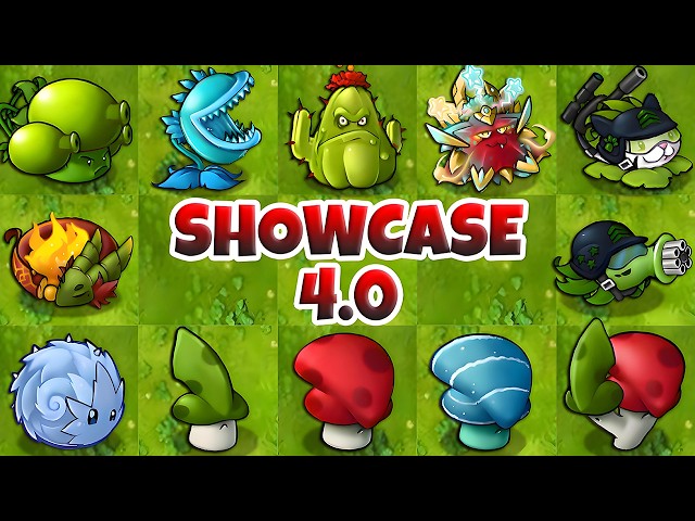 PVZ Fusion 4.0 New Version - All New Plants Fusion Showcase!