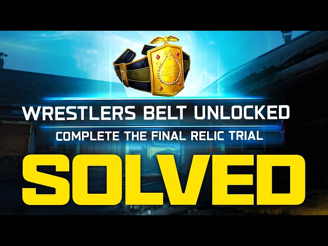 THE FINAL BLACK OPS 7 ZOMBIES EASTER EGG SOLVED 169 DAYS LATER. (WRESTLERS BELT RELIC)
