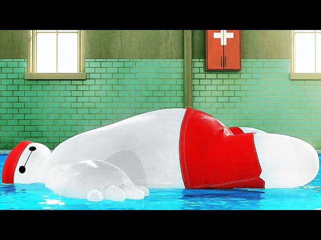 BAYMAX TV Spot - "Swimming" (2022) Big Hero Six Series