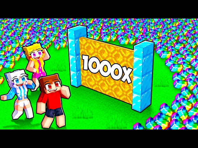 I Built an OP Multiplicator in Minecraft...