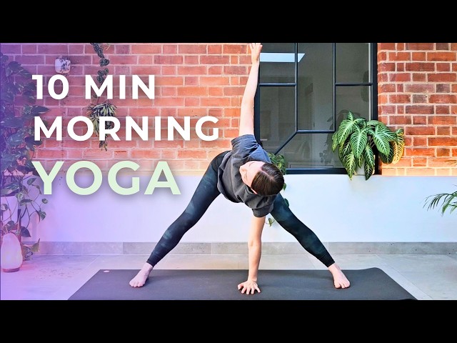 10 Minute Morning Yoga for a Positive Start | Gentle Flow