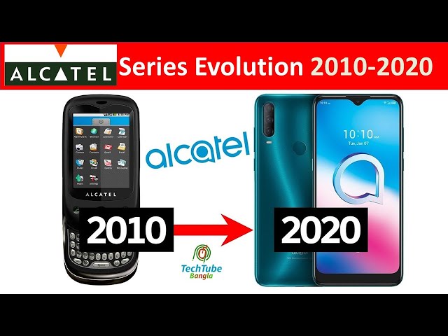2010➡2020 History of Alcatel Smartphones Evolution || Techtube || 4K