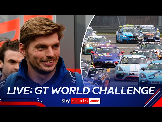 Max Verstappen takes on GT World Challenge at Portimão!