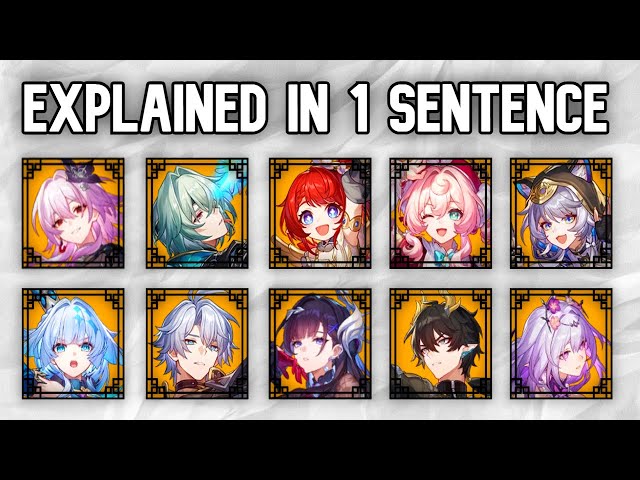Explaining Every Single Amphoreus Character In 1 Sentence