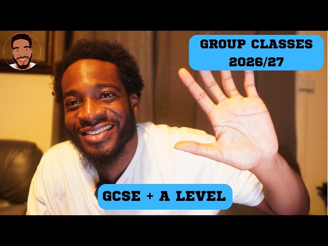 GCSE & A Level Maths Group Classes 2026/27 | MathsWithDan