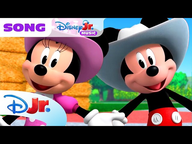 Mickey & Minnie Get Dressed! 👚 | Mickey Mouse Clubhouse+: Mickey's Country Farm Songs | Disney Jr.⁩