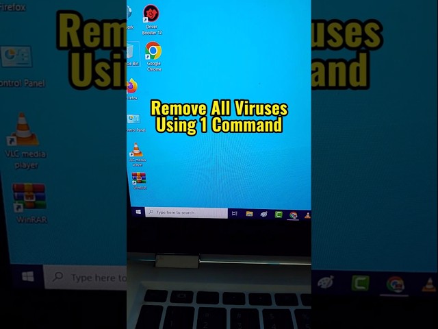 Remove All Viruses using CMD #shorts #virus #remove #windows #trending