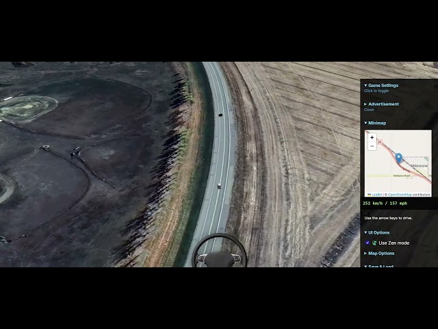 Google Maps Driving Simulator (beta)