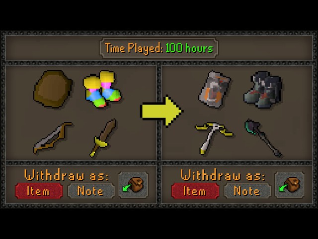 This is what 100 hours of Runescape in 1 week looks like