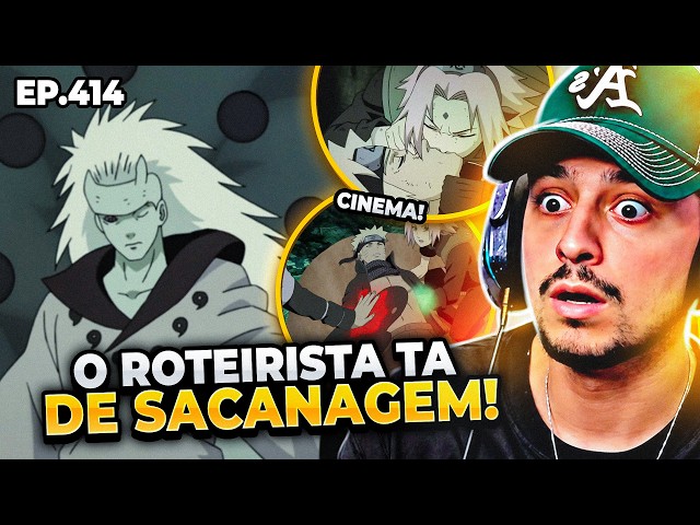 CORINGA ASSISTINDO NARUTO SHIPPUDEN PELA PRIMEIRA VEZ! EP.414 (REACT)