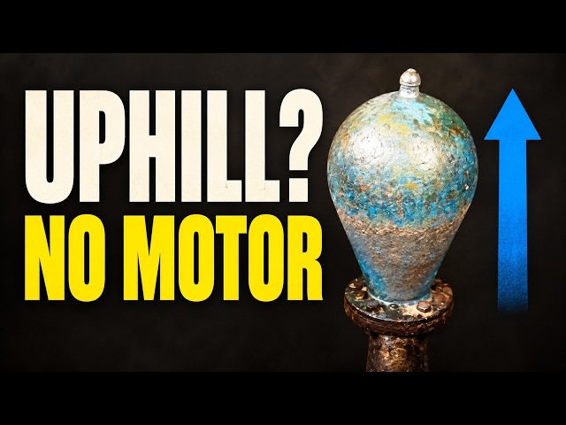 How Can This Pump Push Water Uphill Without a Motor?