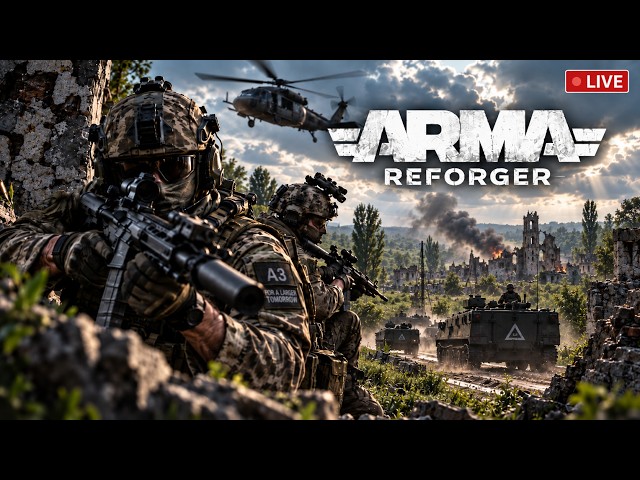 [Stream] 🔴 LIVE | Arma Reforger — Ukraine vs Russia | Intense Combat