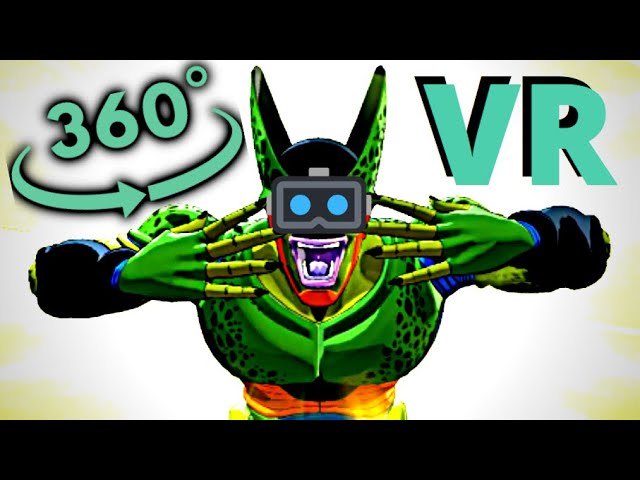 Cell Absorbs Android 18 Perfect Form Transformation In VR 360° Dragon Ball Z Kakarot Virtual Reality