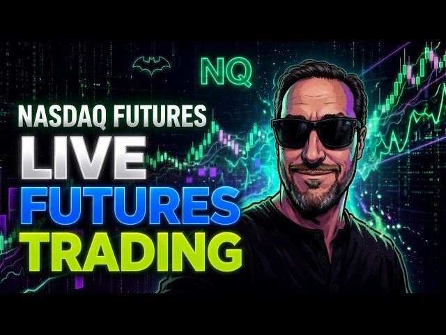 Knight Trader's Night Market - Nasdaq Futures Live Trading