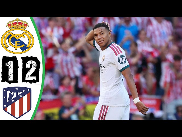 Real Madrid vs Atletico Madrid 1-2 - All Goals & Highlights - 2026