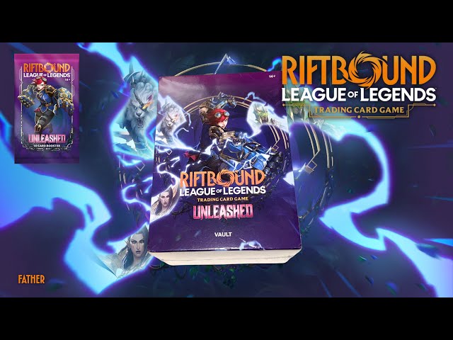 Riftbound: League of Legends TCG Unleashed Vault Box Unboxing