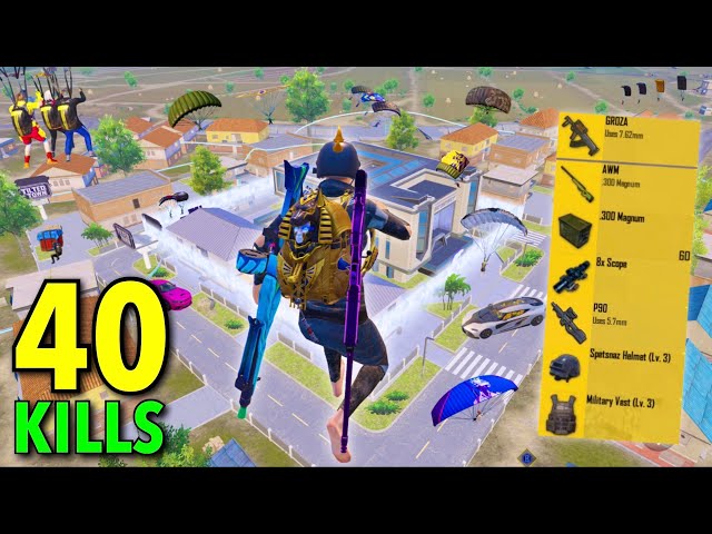 40 Kills!!😱 MY NEW SEASON BEST GAMEPLAY in PUBG Mobile😍 BGMI