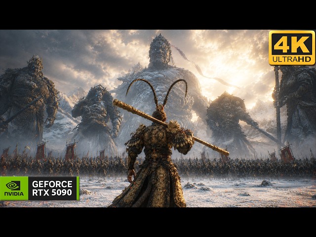 Black Myth Wukong (RTX 5090) PURE NEXT-GEN PATH-TRACING | Realistic Ultra Graphics [4K ULTRA HD]