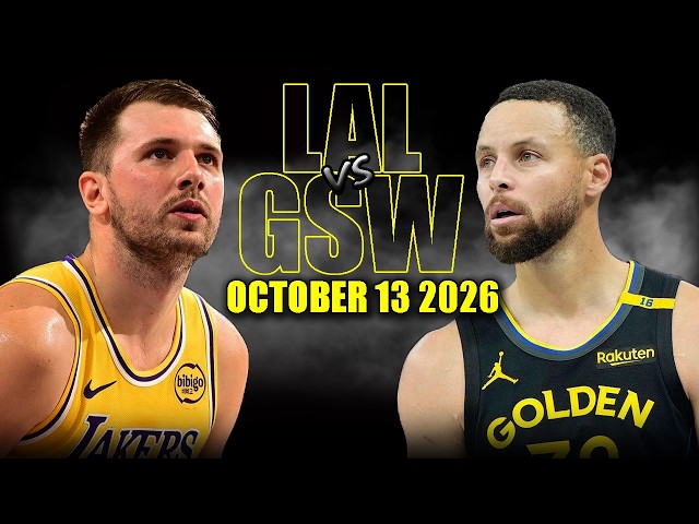 Los Angeles Lakers vs Golden State Warriors Full Game Highlights - October 13, 2026 | NBA Preseason