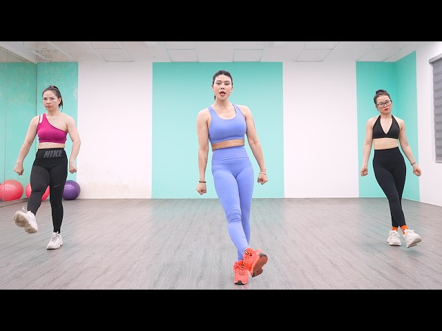 35-MIN LOSE BELLY FAT | Aerobic Dance Exercise To Lose Weight FAST | Eva Fitness