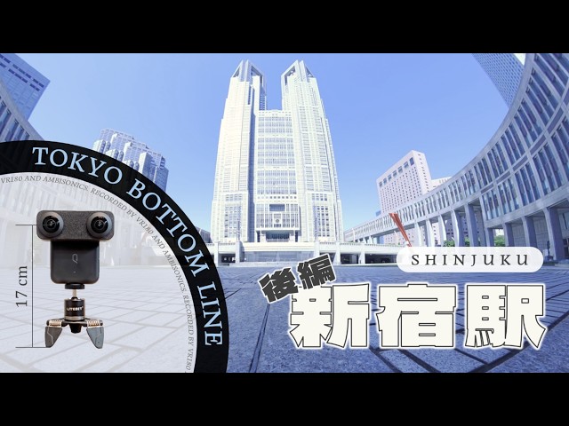 Shinjuku Vol.2 at 10cm - Tokyo Bottom Line [VR180 / Spatial Audio]