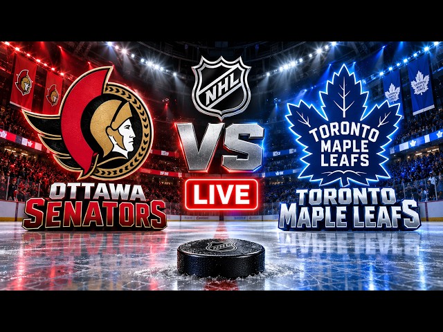 Ottawa Senators vs Toronto Maple Leafs | NHL Preseason Live Scoreboard, Play-by-Play