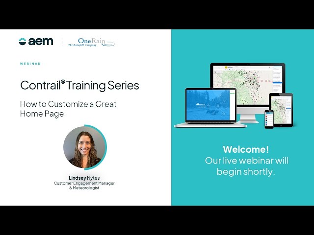 Contrail® Training | How to Customize a Great Contrail Home Page